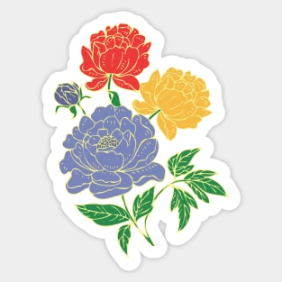 Peonies #11 Sticker